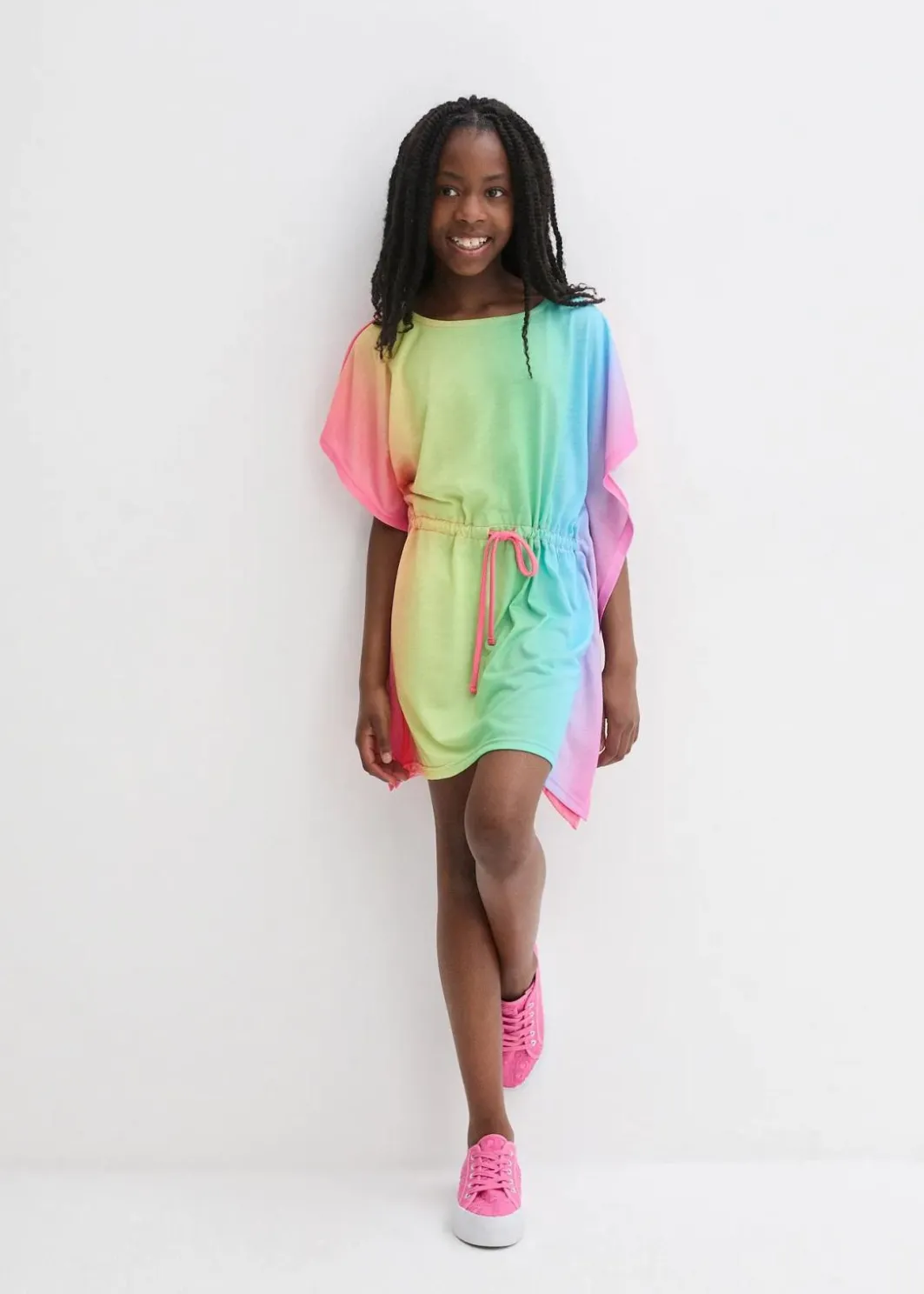 Kinder bonprix Mädchen 9-16 Jahre·Kleider & Jumpsuits|Oversize Tunika-Kleid