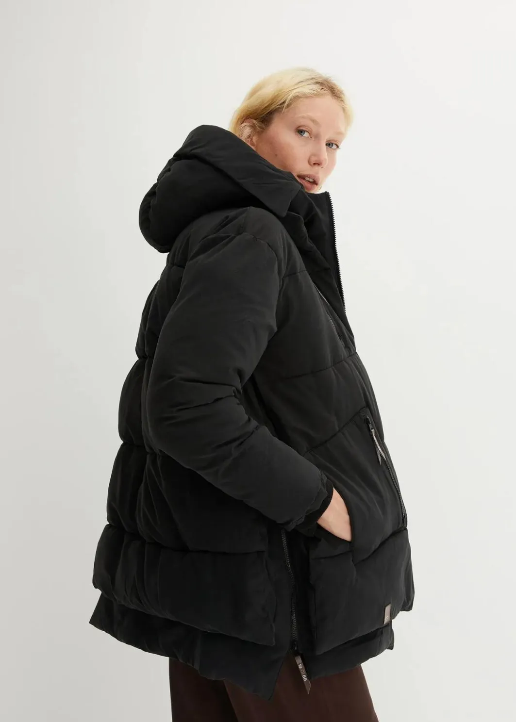 Hot Oversize Winterjacke mit Kapuze Damen Bekleidung·Hosen|Jacken & Mäntel