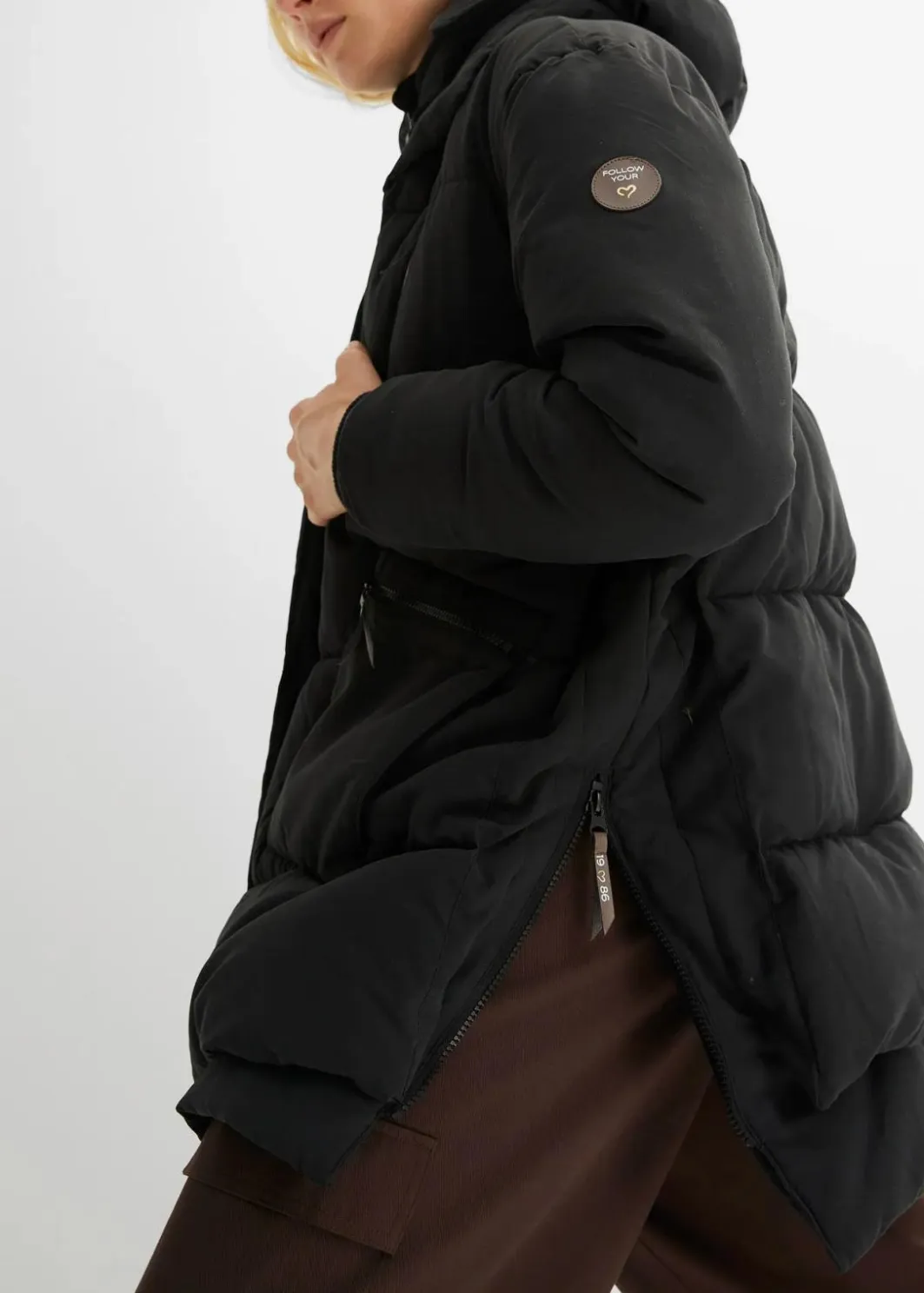 Hot Oversize Winterjacke mit Kapuze Damen Bekleidung·Hosen|Jacken & Mäntel