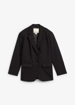 Oversize-Blazer mit leichten Schulterpolstern Damen Blazer