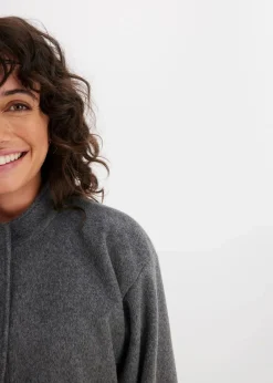 Oversize-Blouson in Wolloptik Damen Bekleidung·Hosen|Jacken & Mäntel