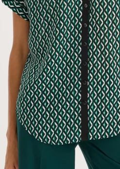 Damen bonprix Blusen & Tuniken|Bekleidung·Jacken & Mäntel|Oversize-Bluse
