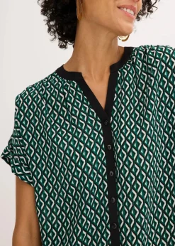 Damen bonprix Blusen & Tuniken|Bekleidung·Jacken & Mäntel|Oversize-Bluse