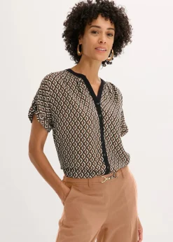 Damen bonprix Bekleidung·Jacken & Mäntel|Blusen & Tuniken|Oversize-Bluse
