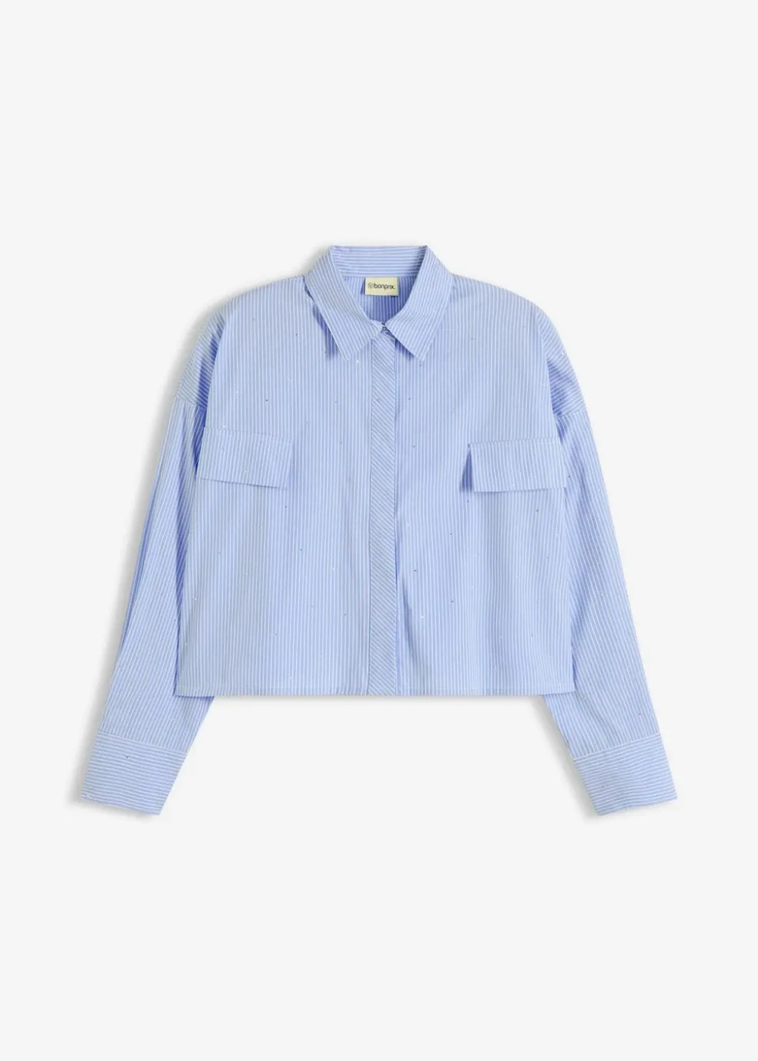 Clearance Oversize-Bluse aus Baumwoll-Mix Damen Bekleidung·Jacken & Mäntel|Blusen & Tuniken