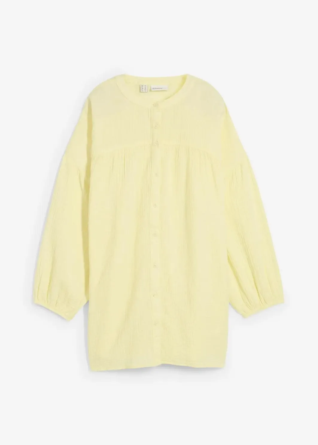 Oversize-Bluse aus Musselin Damen Bekleidung·Jacken & Mäntel|Blusen & Tuniken
