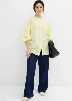 Oversize-Bluse aus Musselin Damen Bekleidung·Jacken & Mäntel|Blusen & Tuniken