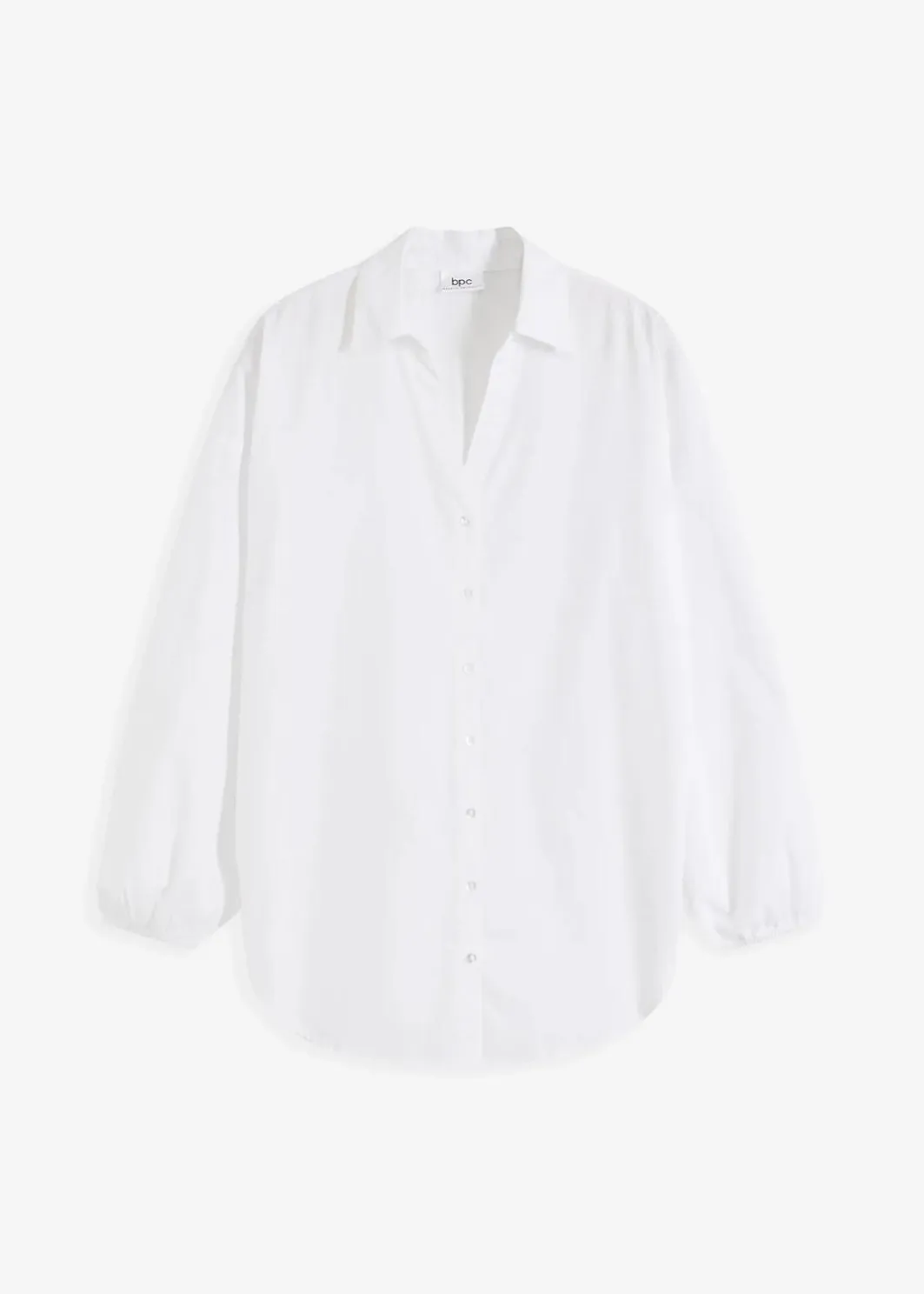 Damen bonprix Bekleidung·Jacken & Mäntel|Blusen & Tuniken|Oversize-Bluse aus reiner Baumwolle
