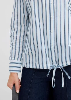Damen bonprix Bekleidung·Jacken & Mäntel|Zweiteiler & Sets|Oversize-Bluse aus reiner Baumwolle