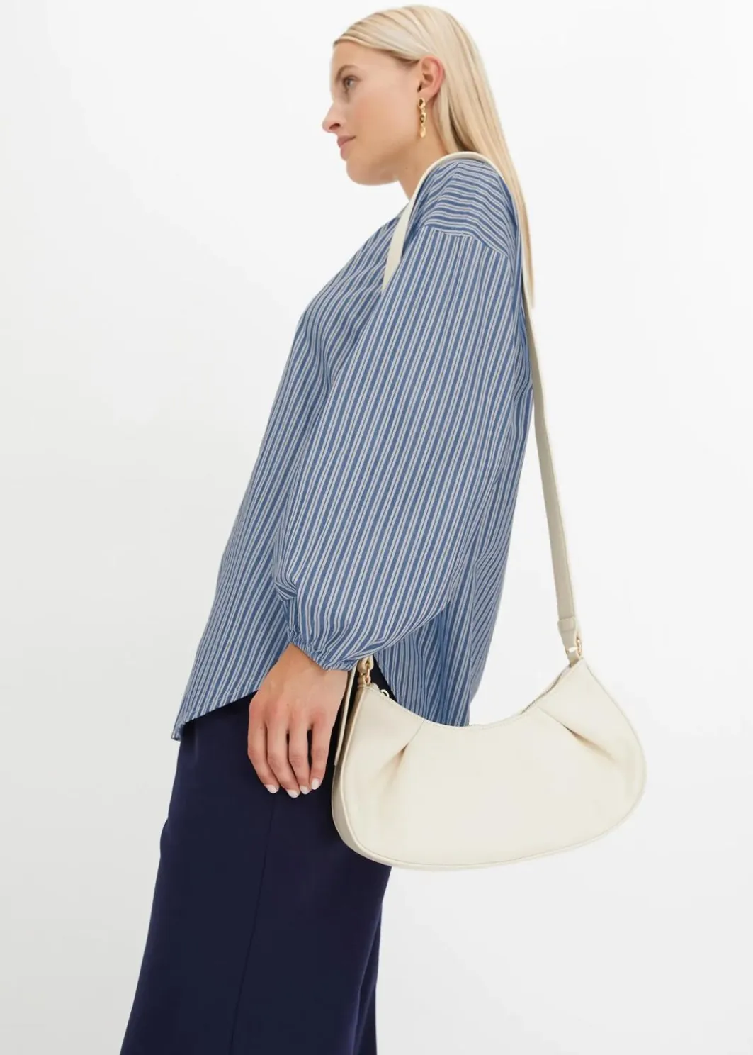 Oversize-Bluse aus reiner Baumwolle Damen Blusen & Tuniken|Bekleidung·Jacken & Mäntel