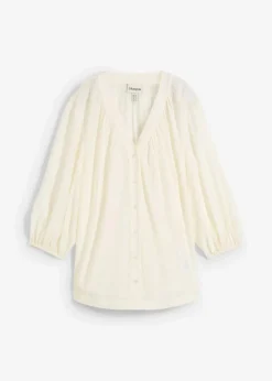 Damen bonprix Blusen & Tuniken|Oversize-Bluse aus softem Viskose-Mix