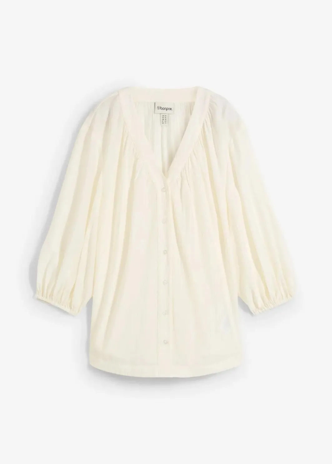 Damen bonprix Blusen & Tuniken|Oversize-Bluse aus softem Viskose-Mix