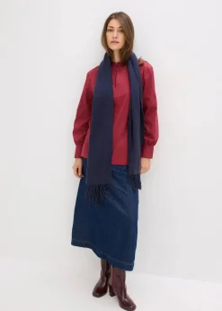 Damen bonprix Blusen & Tuniken|Bekleidung·Jacken & Mäntel|Oversize-Bluse mit Volumenärmel
