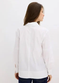 New Oversize-Bluse mit Volumenärmel Damen Bekleidung·Jacken & Mäntel|Blusen & Tuniken