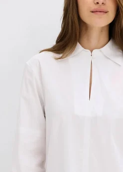 New Oversize-Bluse mit Volumenärmel Damen Bekleidung·Jacken & Mäntel|Blusen & Tuniken