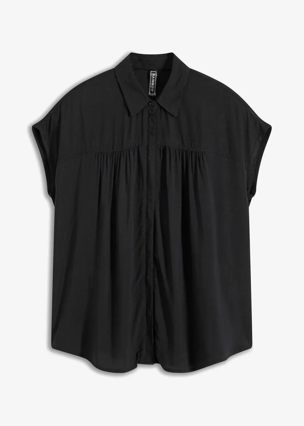 Best Oversized Blusentop aus fließender Viskose Damen Blusen & Tuniken
