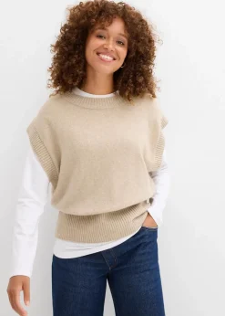 Damen bonprix Pullover & Strickjacken|Strickmode|Oversized Pullunder