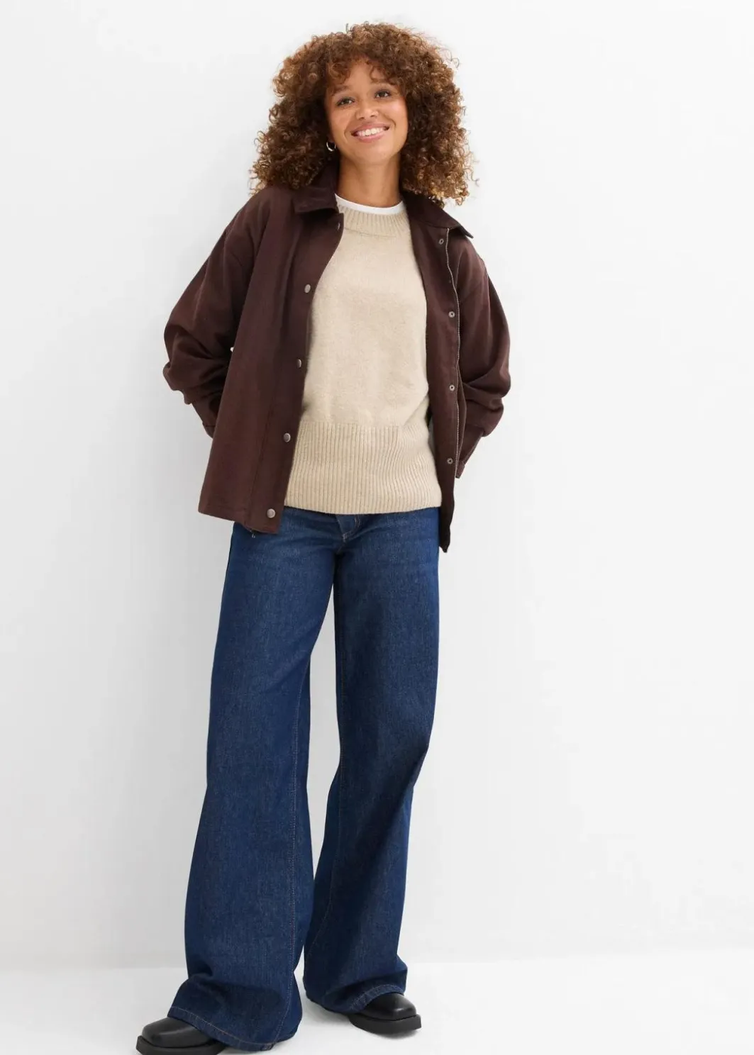 Damen bonprix Pullover & Strickjacken|Strickmode|Oversized Pullunder