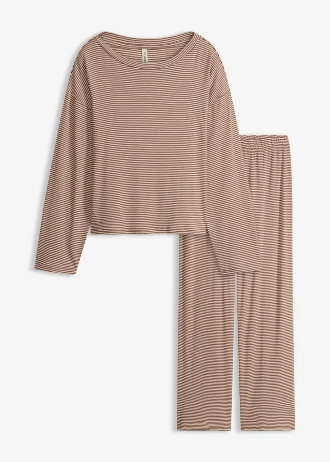 Damen bonprix Wäsche·Nachtwäsche|Nachtwäsche|Oversized Pyjama aus weicher Baumwolle