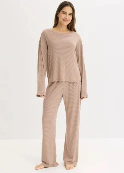 Damen bonprix Wäsche·Nachtwäsche|Nachtwäsche|Oversized Pyjama aus weicher Baumwolle