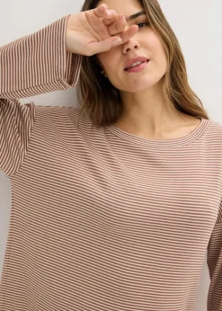 Damen bonprix Wäsche·Nachtwäsche|Nachtwäsche|Oversized Pyjama aus weicher Baumwolle