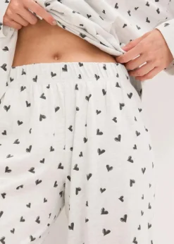 Sale Oversized Pyjama mit Knopfleiste Damen Wäsche·Nachtwäsche|Nachtwäsche