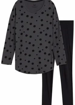 Damen bonprix Wäsche·Nachtwäsche|Nachtwäsche|Oversized Pyjama mit Leggings