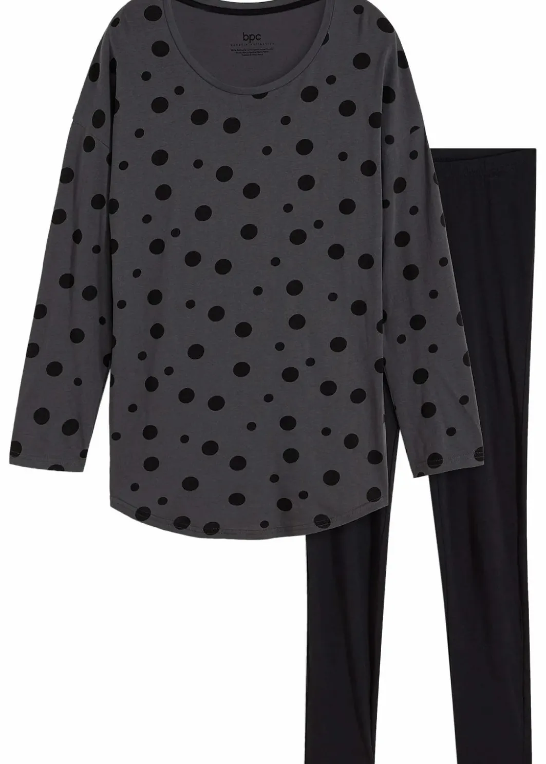 Damen bonprix Wäsche·Nachtwäsche|Nachtwäsche|Oversized Pyjama mit Leggings