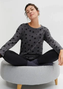 Damen bonprix Wäsche·Nachtwäsche|Nachtwäsche|Oversized Pyjama mit Leggings