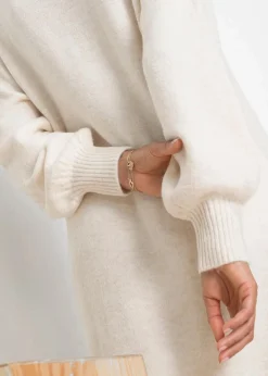 Oversized Strickkleid in Midilänge Damen Strickmode|Kleider