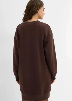 Damen bonprix Kleider|Sweat|Oversized Sweatkleid