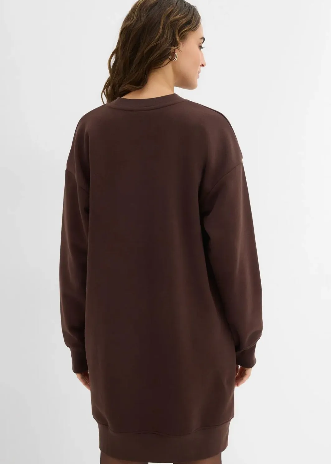 Damen bonprix Kleider|Sweat|Oversized Sweatkleid