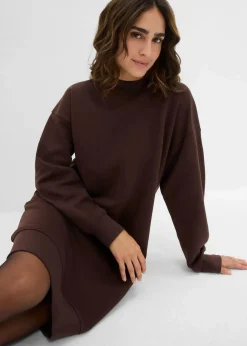 Damen bonprix Kleider|Sweat|Oversized Sweatkleid