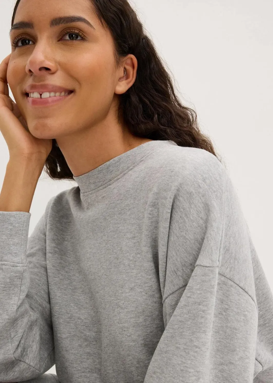 Oversized Sweatkleid Damen Kleider|Sweat