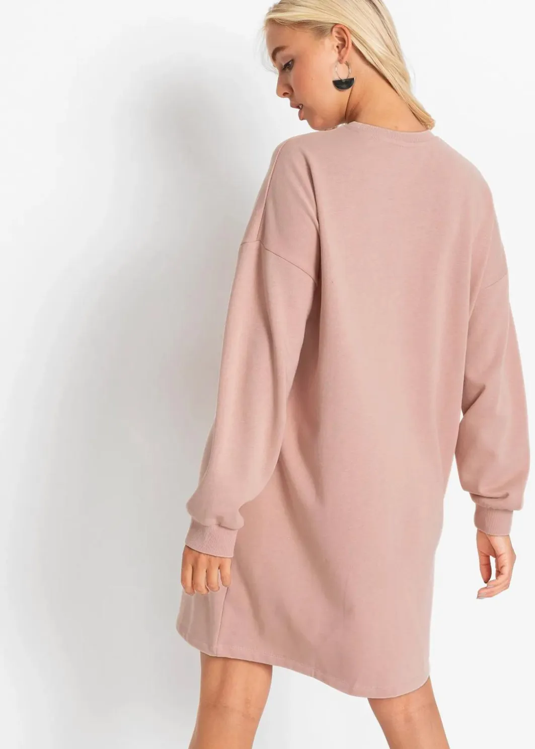 New Oversized Sweatkleid Damen Kleider|Sweat