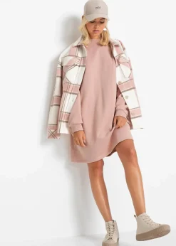 New Oversized Sweatkleid Damen Kleider|Sweat