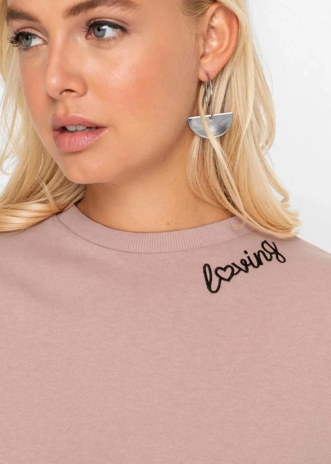 New Oversized Sweatkleid Damen Kleider|Sweat