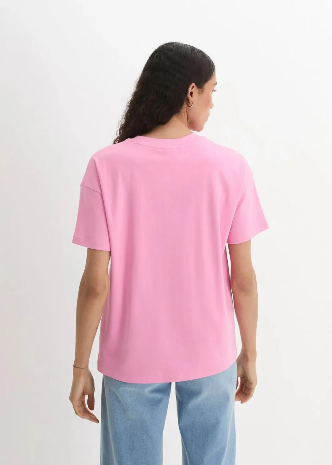 Damen bonprix Nachhaltigere Materialien|Shirts & Tops|Oversized T-Shirt aus Bio-Baumwolle
