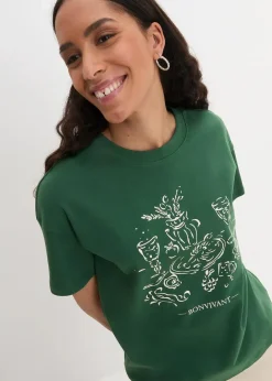 Sale Oversized T-Shirt aus Bio-Baumwolle Damen Shirts & Tops|Nachhaltigere Materialien