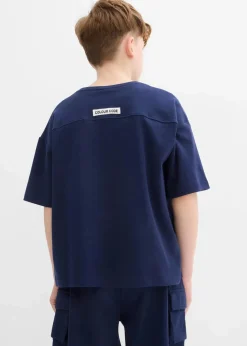 Kinder bonprix Jungen 9-16 Jahre·Shirts|Jungen 2-8 Jahre·Nachhaltigere Materialien|Oversized T-Shirt mit Bio Baumwolle