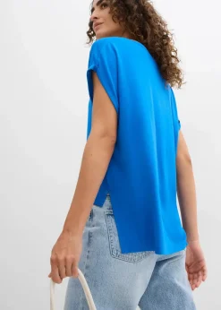 Hot Oversized-Shirt aus fließendem Viskose-Mix Damen Shirts & Tops