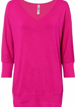 Online Oversized-Shirt aus fließender Viskose Damen Shirts & Tops|Nachhaltigere Materialien