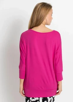 Online Oversized-Shirt aus fließender Viskose Damen Shirts & Tops|Nachhaltigere Materialien