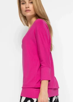 Online Oversized-Shirt aus fließender Viskose Damen Shirts & Tops|Nachhaltigere Materialien