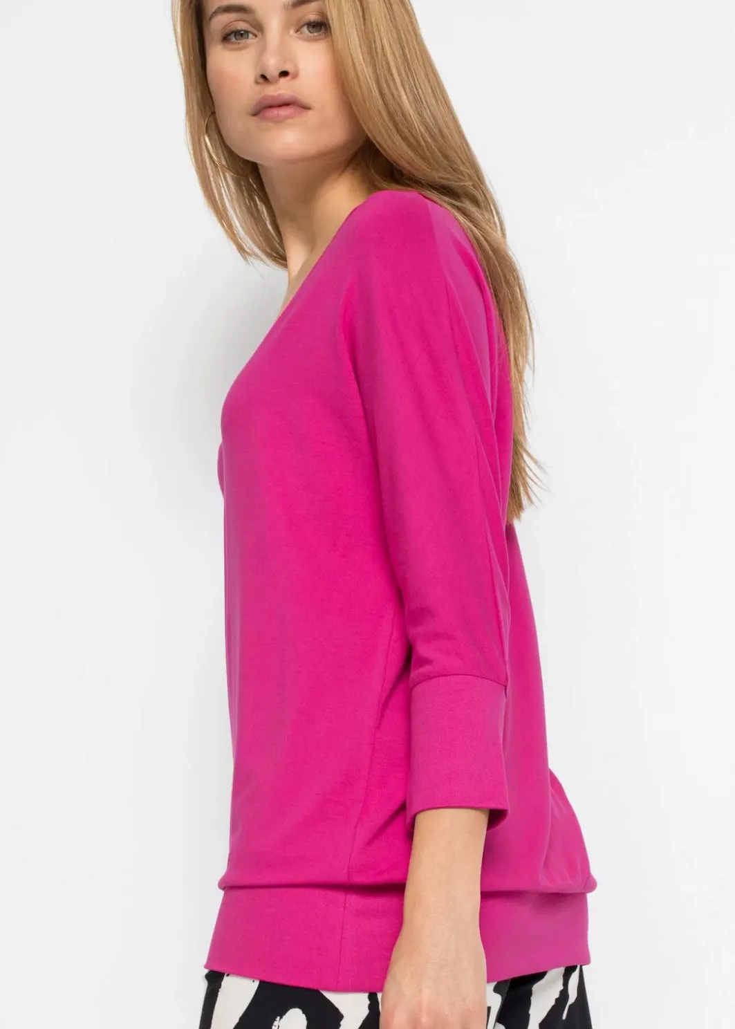 Online Oversized-Shirt aus fließender Viskose Damen Shirts & Tops|Nachhaltigere Materialien