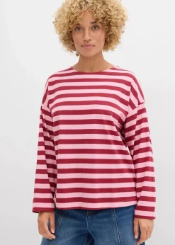 Damen bonprix Shirts & Tops|Oversized-Shirt aus reiner Baumwolle