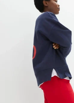 Oversized-Sweatshirt aus Bio-Baumwolle Damen Sweat|Bekleidung·Blusen & Tuniken