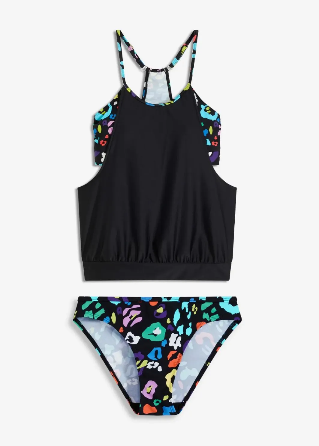 Damen bonprix Nachhaltigere Materialien|Tankinis|Oversized-Tankini (2-tlg.Set)