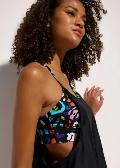 Damen bonprix Nachhaltigere Materialien|Tankinis|Oversized-Tankini (2-tlg.Set)