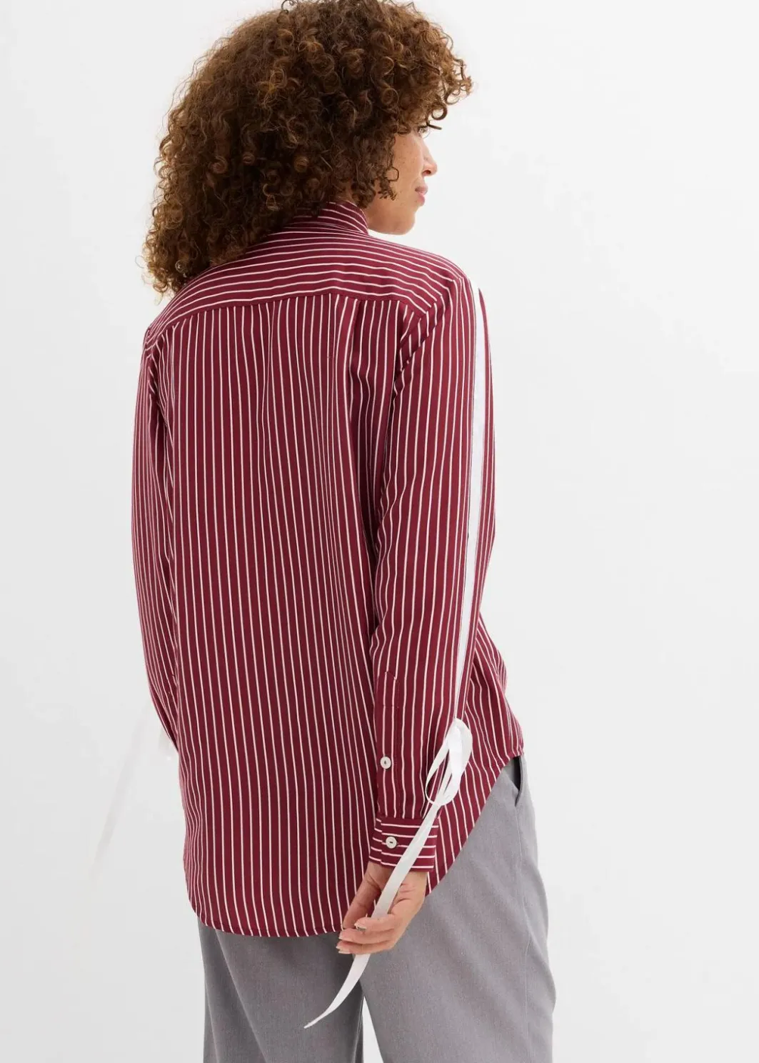 Damen bonprix Blusen & Tuniken|Nachhaltigere Materialien|Oversize-Hemd aus reiner Bio-Baumwolle